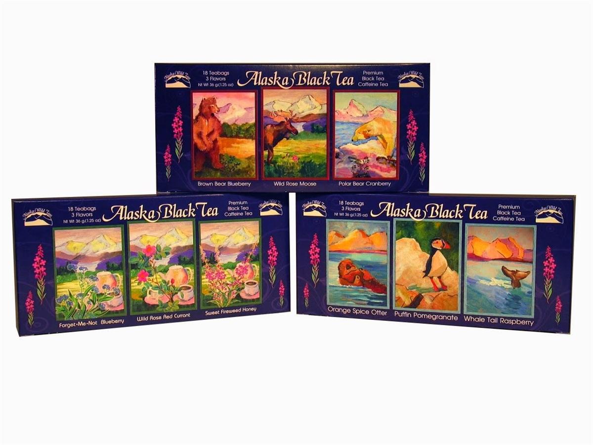 Alaska Herb Company's Black Tea Collection